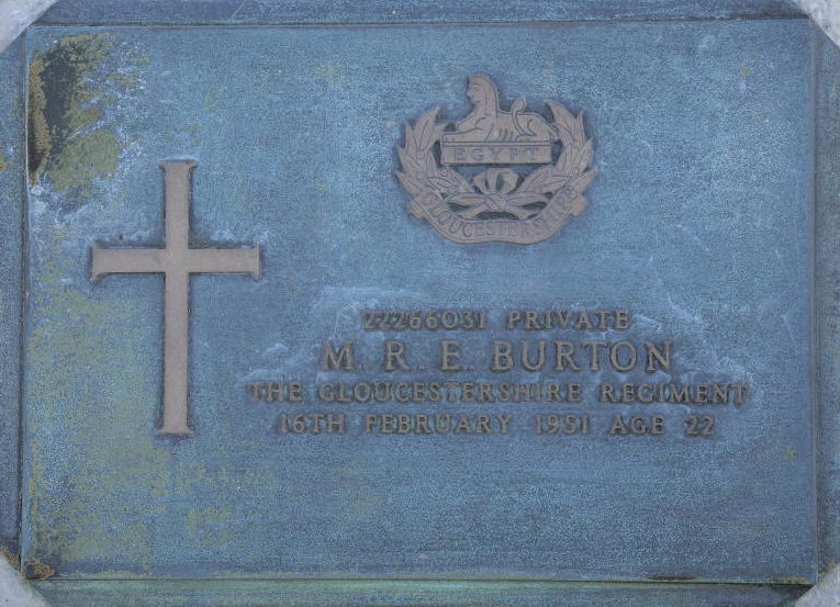 BURTON M R E