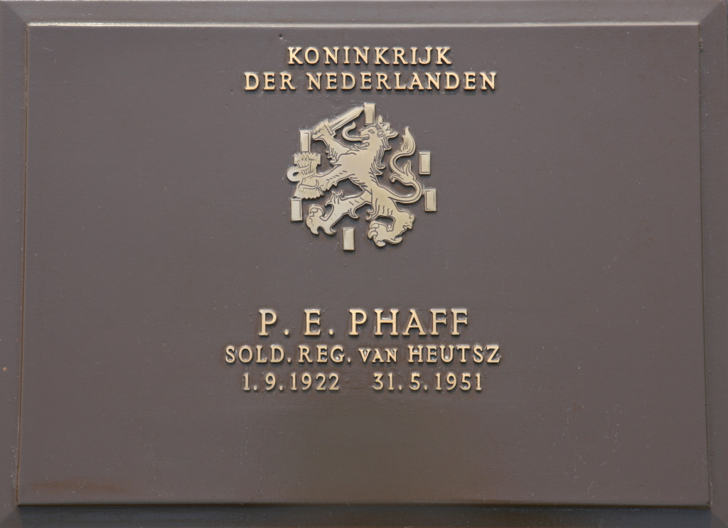 PHAFF P E