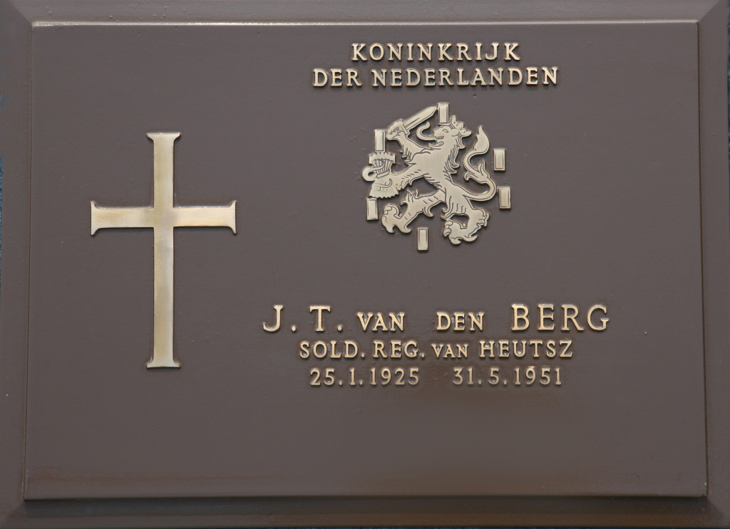 VAN DEN BERG J T