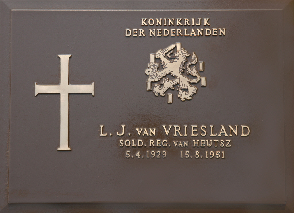 VAN VRIESLAND L J