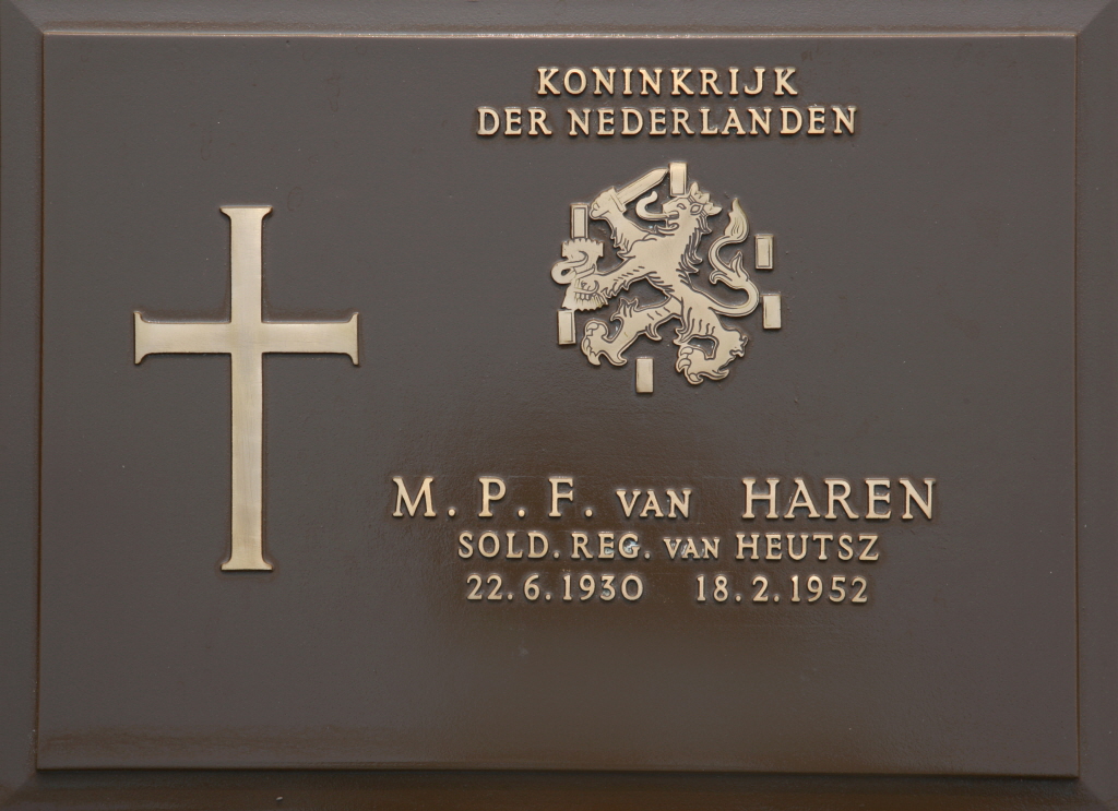 VAN HAREN M P F