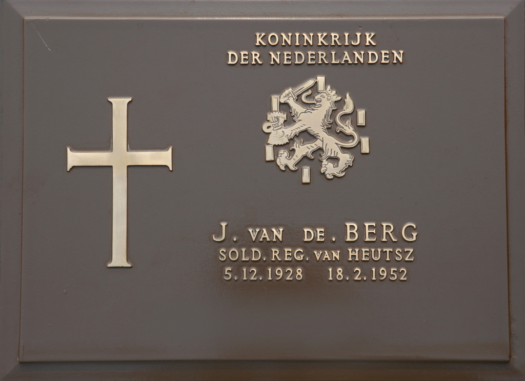 VAN DE BERG J 