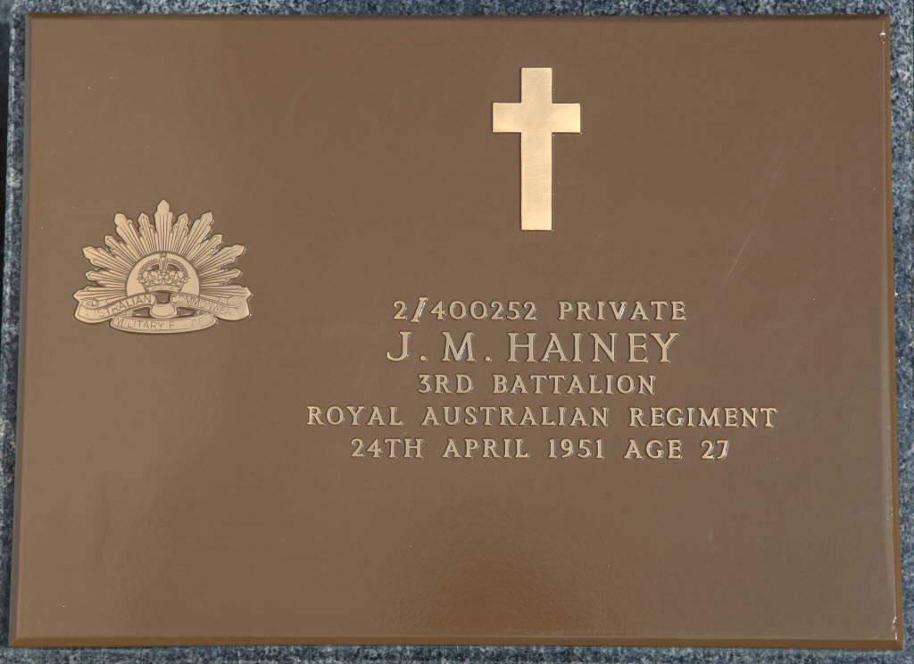 HAINEY J M