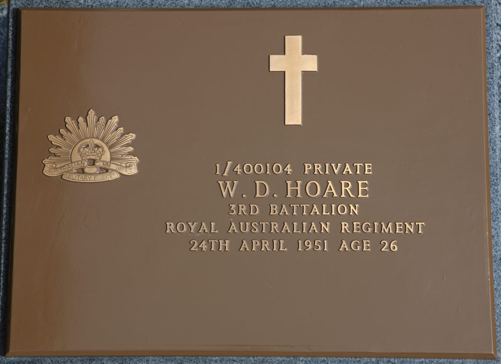 HOARE W D