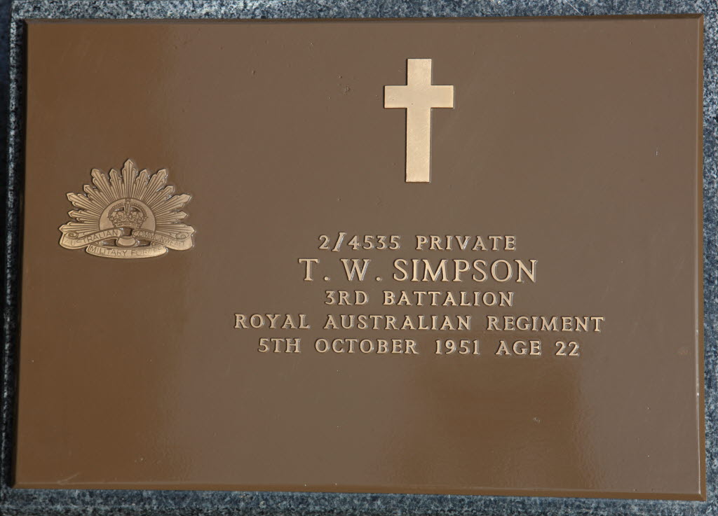 SIMPSON T W