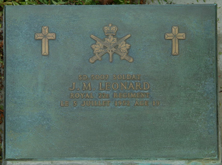 LEONARD J M