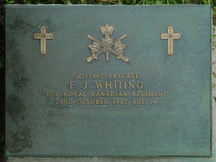WHITING F J