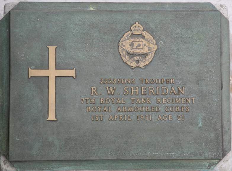 SHERIDAN R W