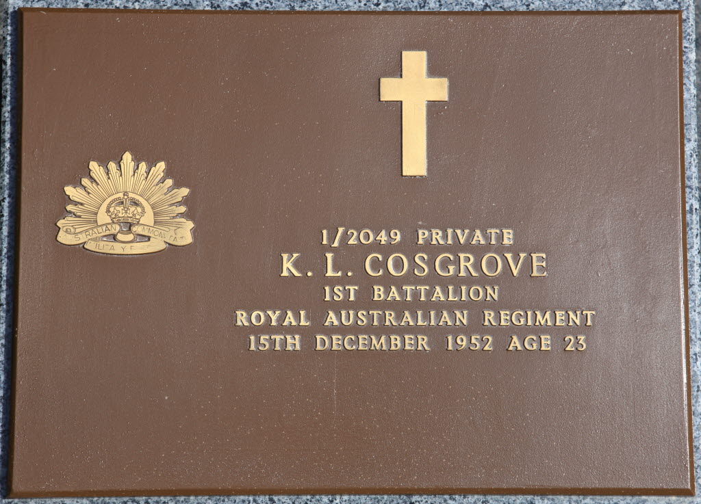 COSGROVE K L