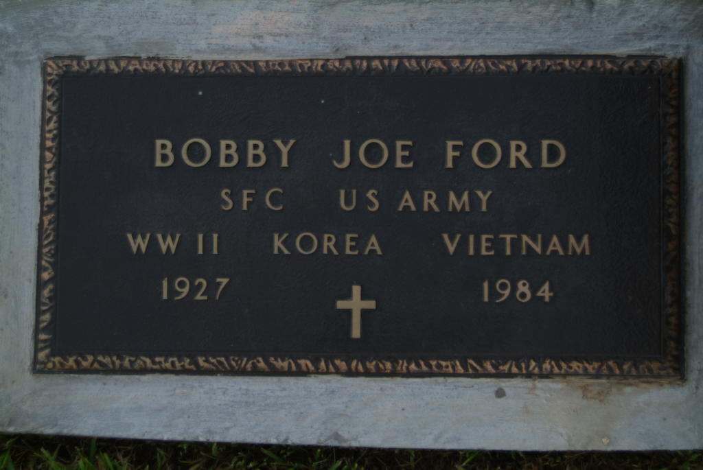 FORD BOBBY JOE