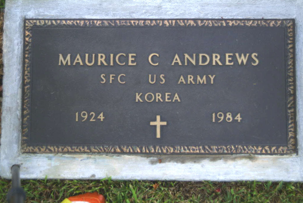 ANDREWS MAURICE C