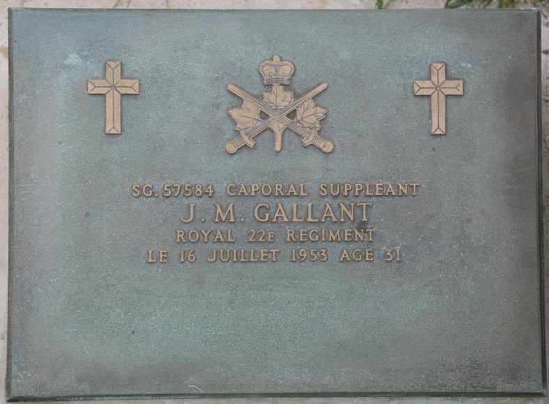 GALLANT J M