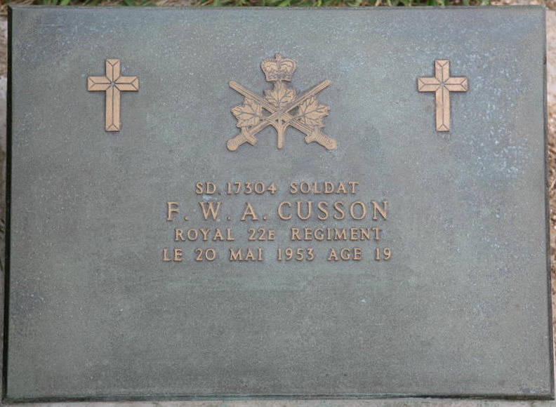 CUSSON F W A