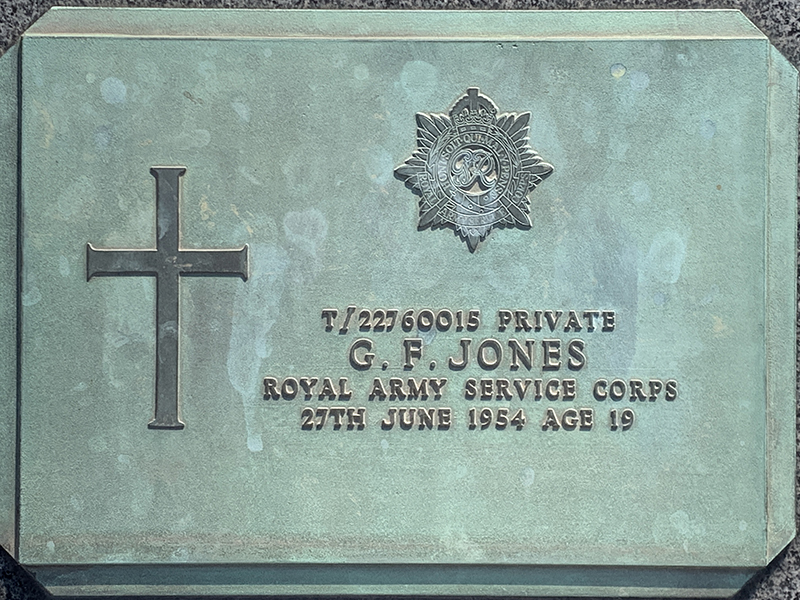 JONES G F