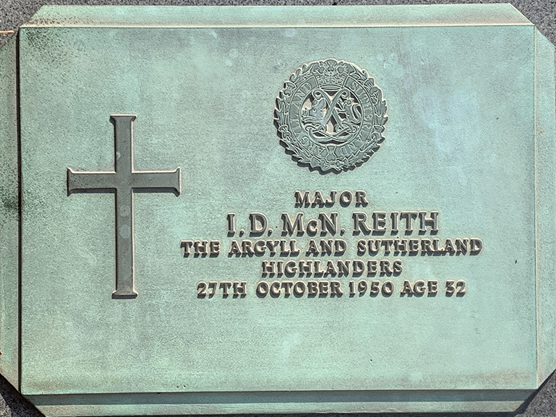 REITH I D McN