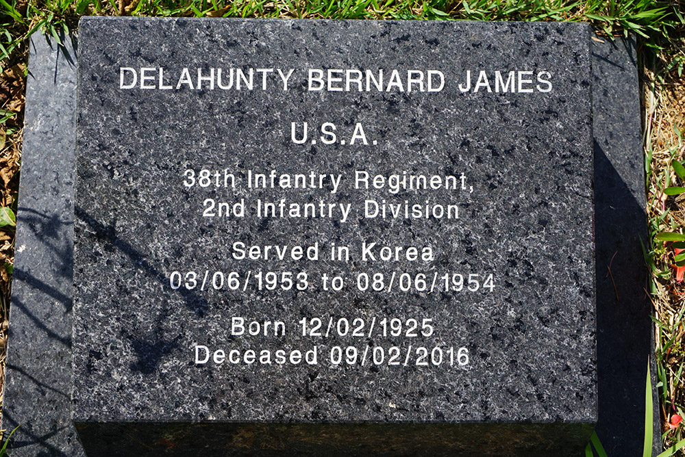DELAHUNTY BERNARD JAMES