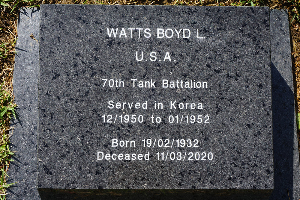 WATTS BOYD L
